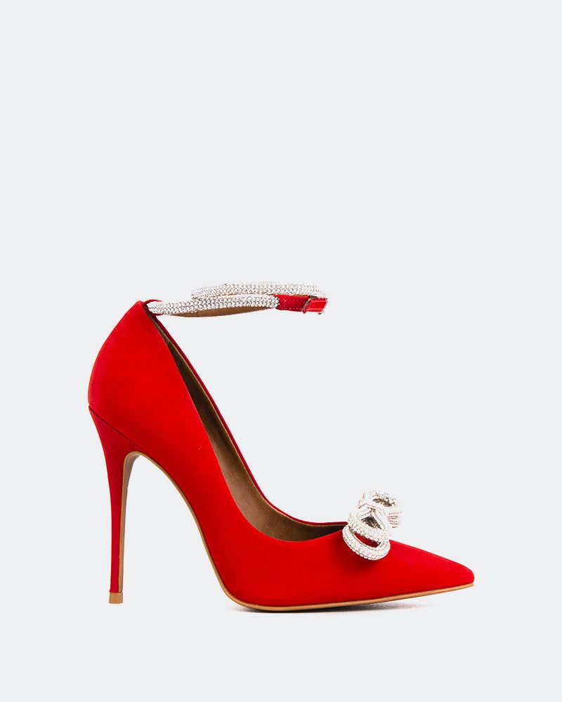 Amara Red Nubuck sold by L'Intervalle