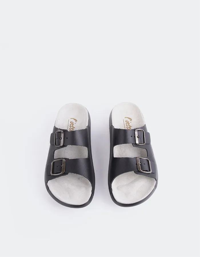 Letizia Black Leather sold by L'Intervalle product image thumbnail 3