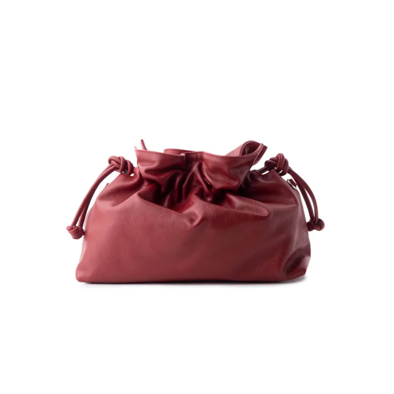 Thala Dark Red Leather sold by L'Intervalle