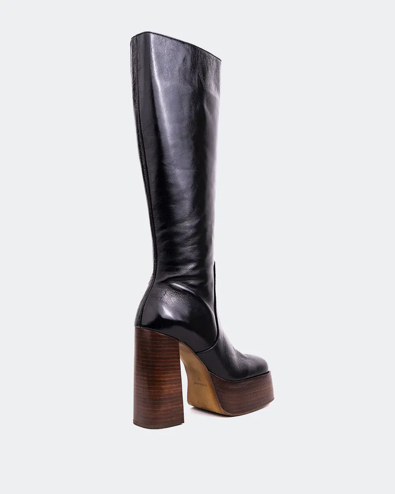 Parloir Black Matte Leather sold by L'Intervalle product image thumbnail 3