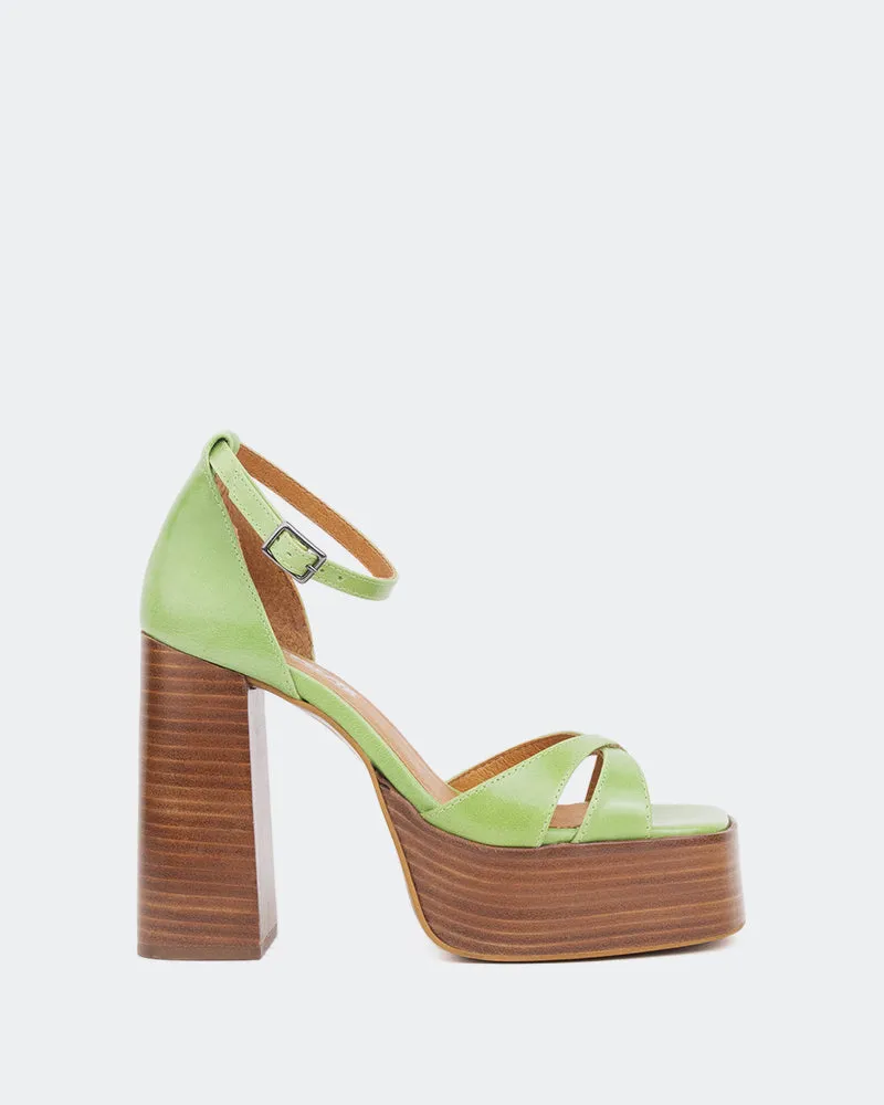 Vixen Green Leather sold by L'Intervalle