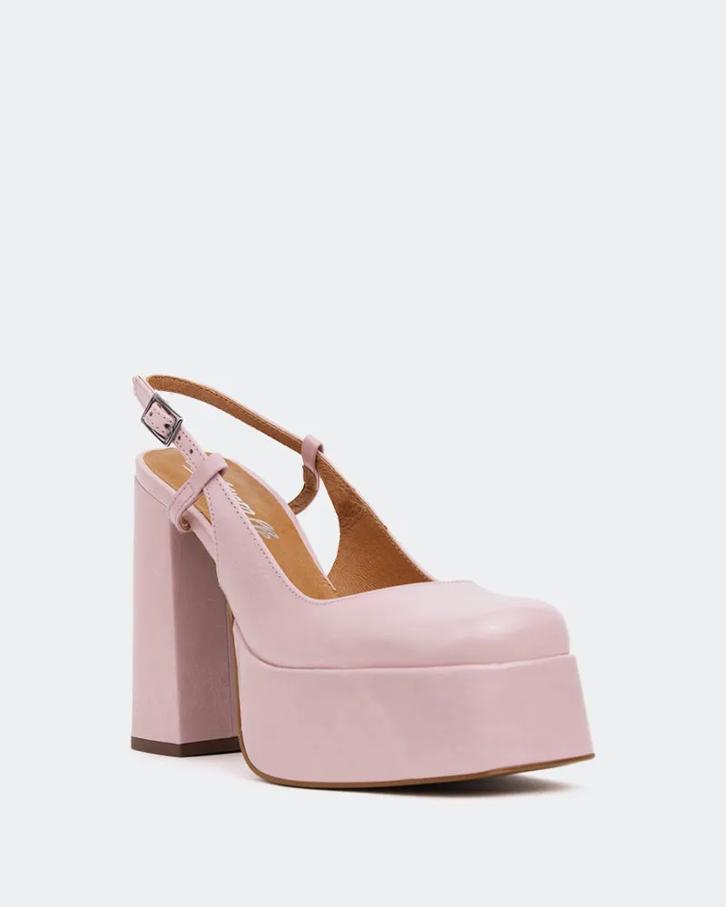 Cave, Lt. Pink Leather/Cuir Rose P. sold by L'Intervalle product image thumbnail 2
