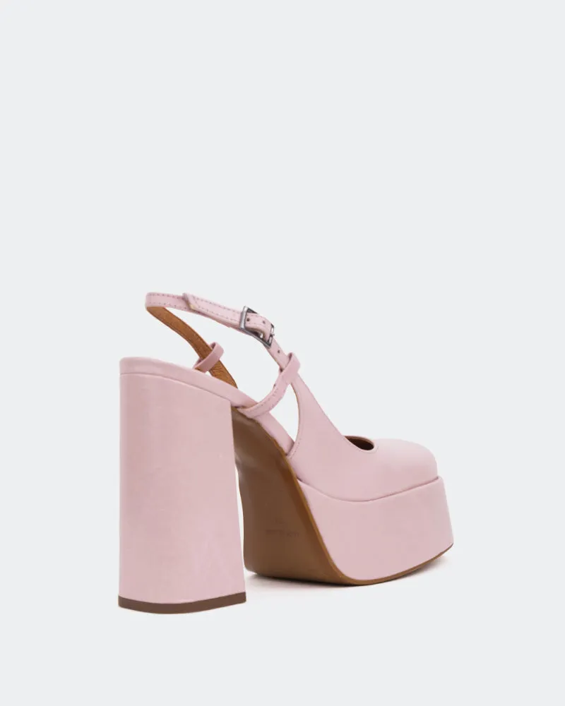 Cave, Lt. Pink Leather/Cuir Rose P. sold by L'Intervalle product image thumbnail 3