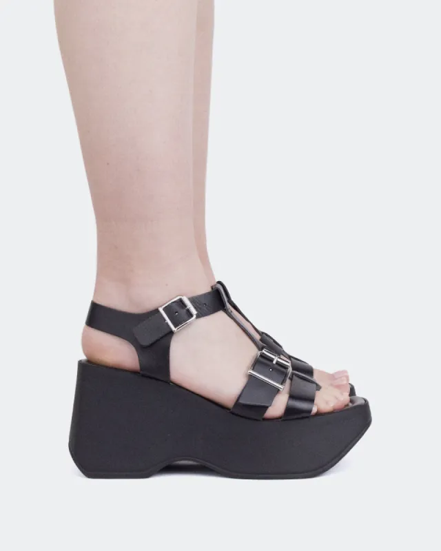 Brinkly Black Leather sold by L'Intervalle