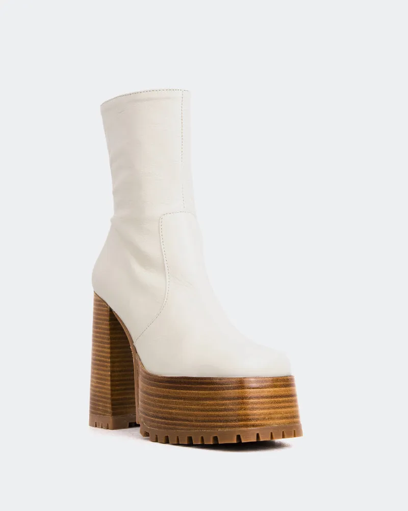 Mackenzie Off White Leather sold by L'Intervalle product image thumbnail 2