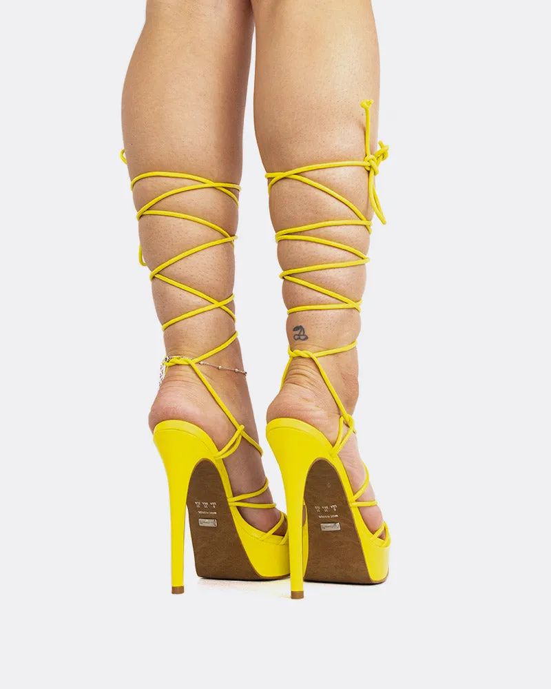 Malibu Yellow Leather sold by L'Intervalle product image thumbnail 3