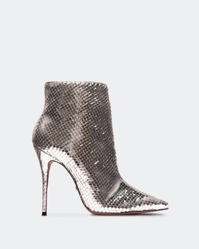 Maringa Silver Metallic Snake sold by L'Intervalle