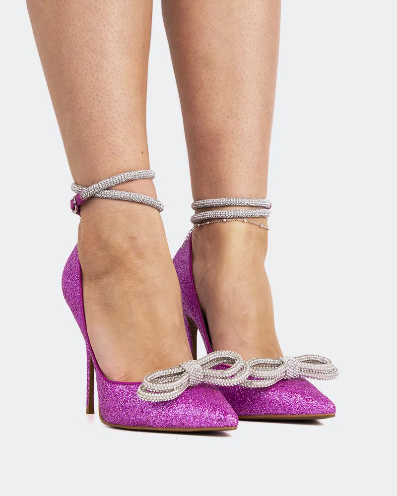 Amara Fuchsia Glitter sold by L'Intervalle product image thumbnail 2