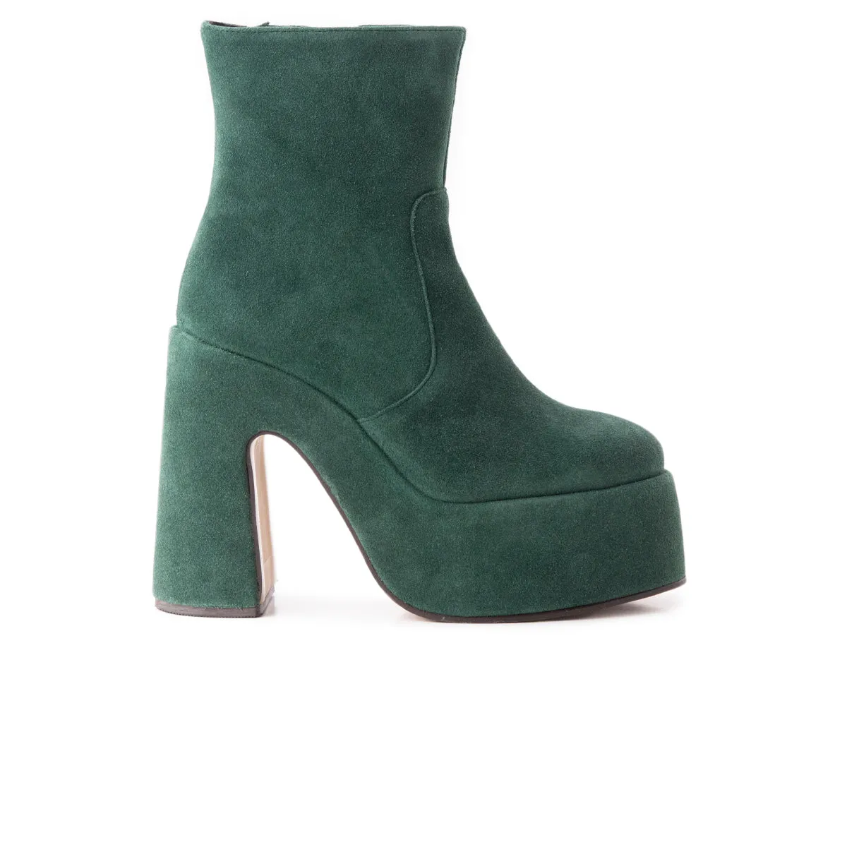 Daze Dark Green Suede sold by L'Intervalle