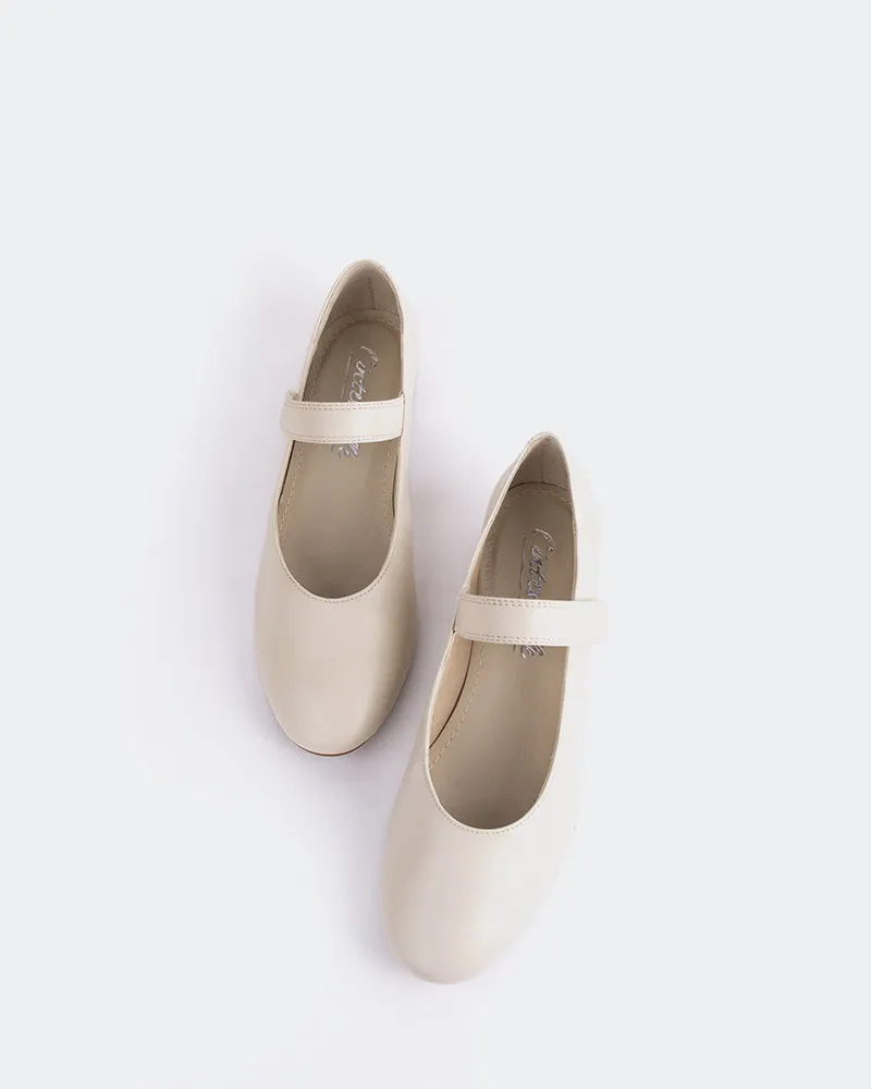 Jurgita Off White Leather sold by L'Intervalle product image thumbnail 3