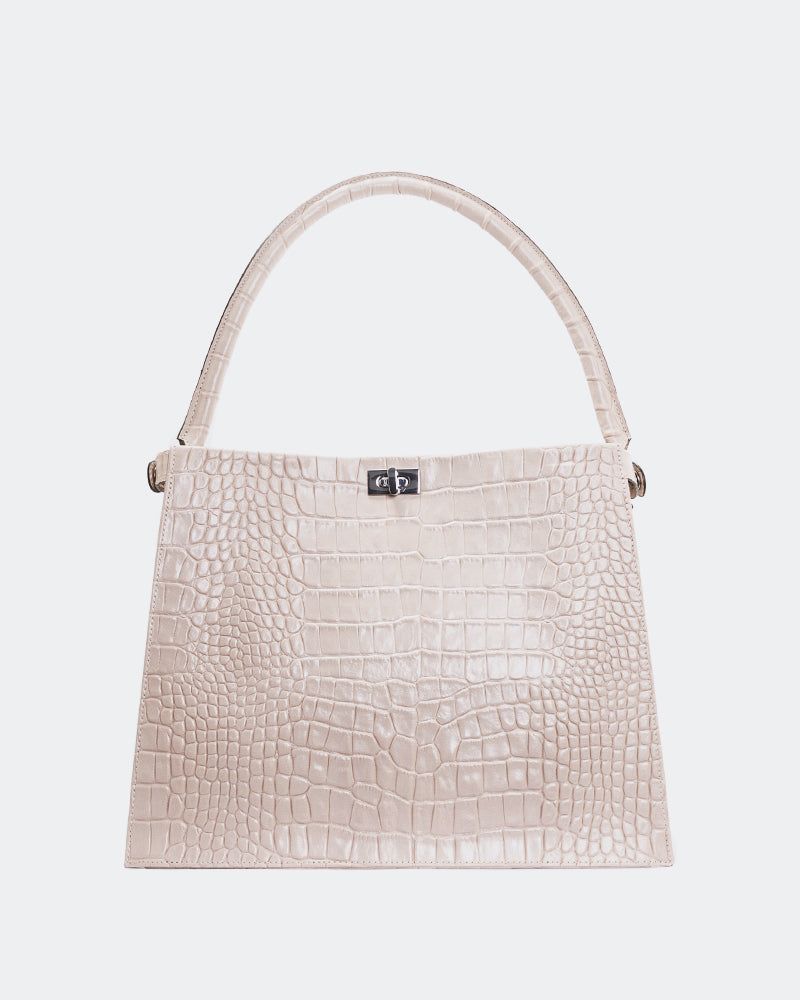 Livie Sand Croco sold by L'Intervalle