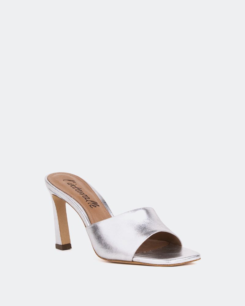 Clique, Silver Leather/Cuir Argenté sold by L'Intervalle product image thumbnail 2