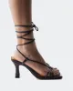 Manola Black Leather sold by L'Intervalle