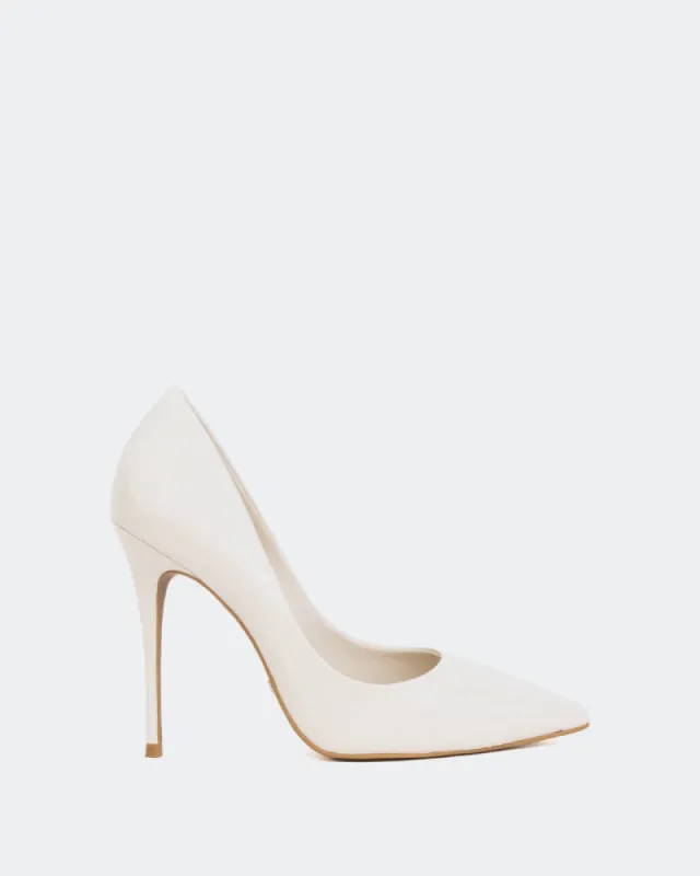 Teeva Off White Naplack sold by L'Intervalle