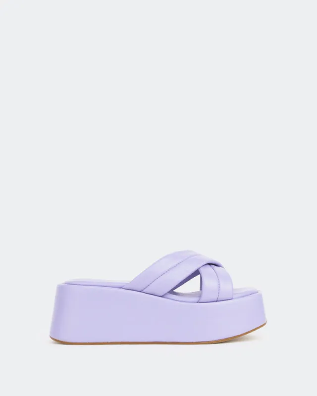 Sacra Light Purple Leather sold by L'Intervalle