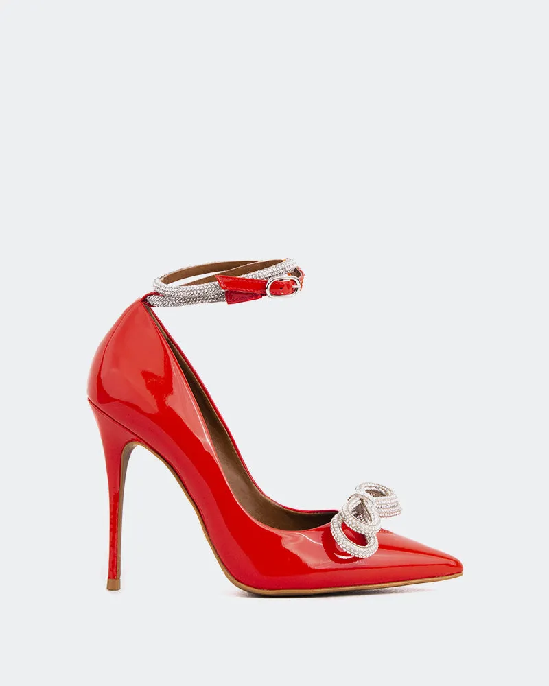Amara Red Patent sold by L'Intervalle