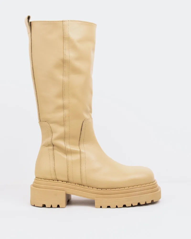 Pacika Cream Leather sold by L'Intervalle