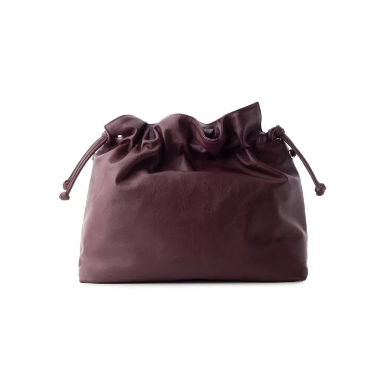 Thalassa Dark Bordeau Leather sold by L'Intervalle