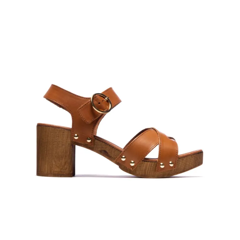 Damali Tan Leather sold by L'Intervalle