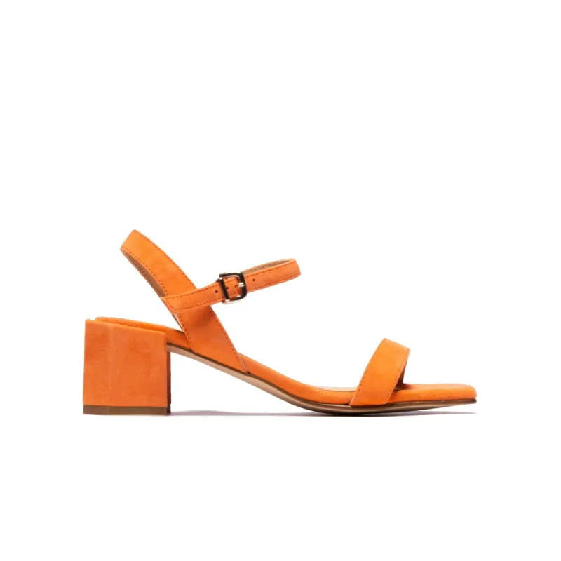 Uriel Orange Suede sold by L'Intervalle