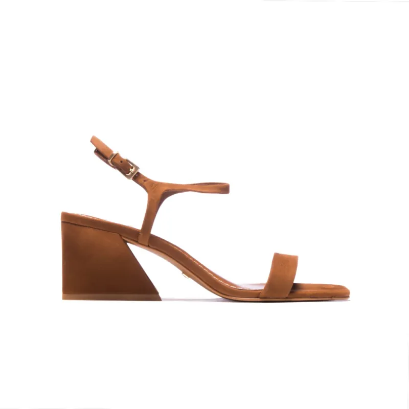 Ignacia Caramel Nubuck sold by L'Intervalle