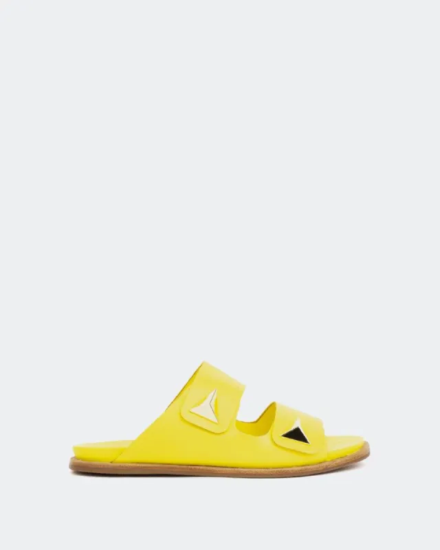 Kaylan Yellow Leather sold by L'Intervalle