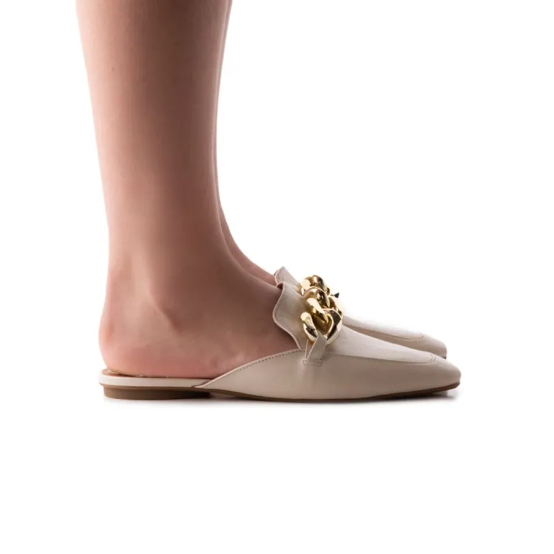 Ciro Cream Leather sold by L'Intervalle