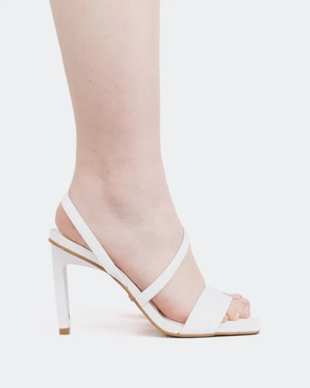 Marajo, White Leather/Cuir Blanc sold by L'Intervalle