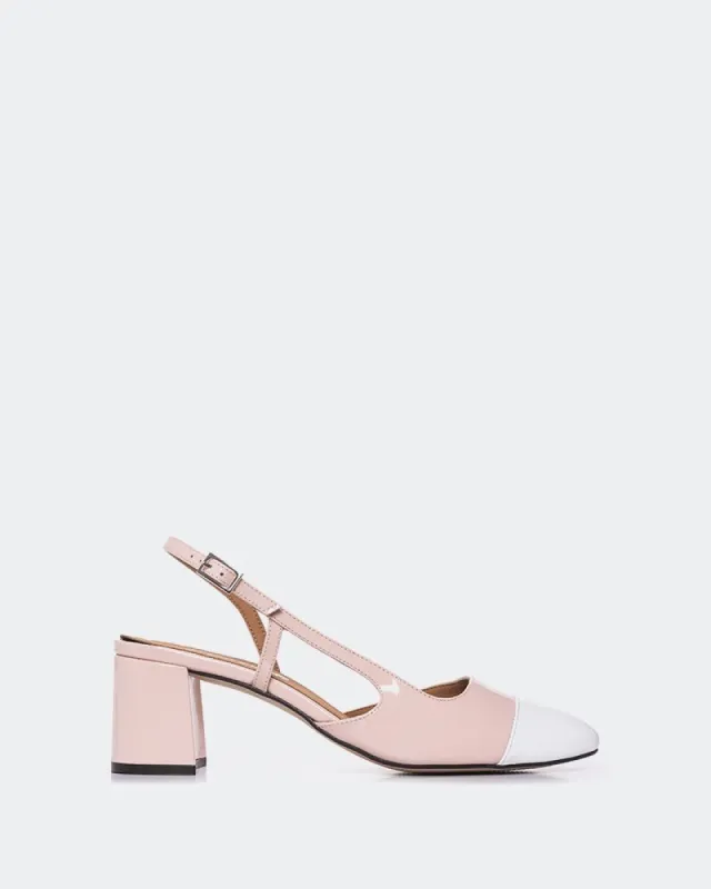 Palar Light Pink Patent Leather sold by L'Intervalle