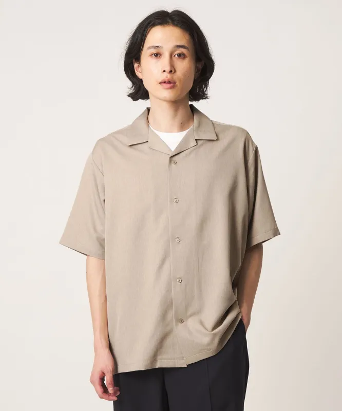 クールファイバー ツイル オープンカラーシャツ[A DAY IN THE LIFE] made by United Arrows