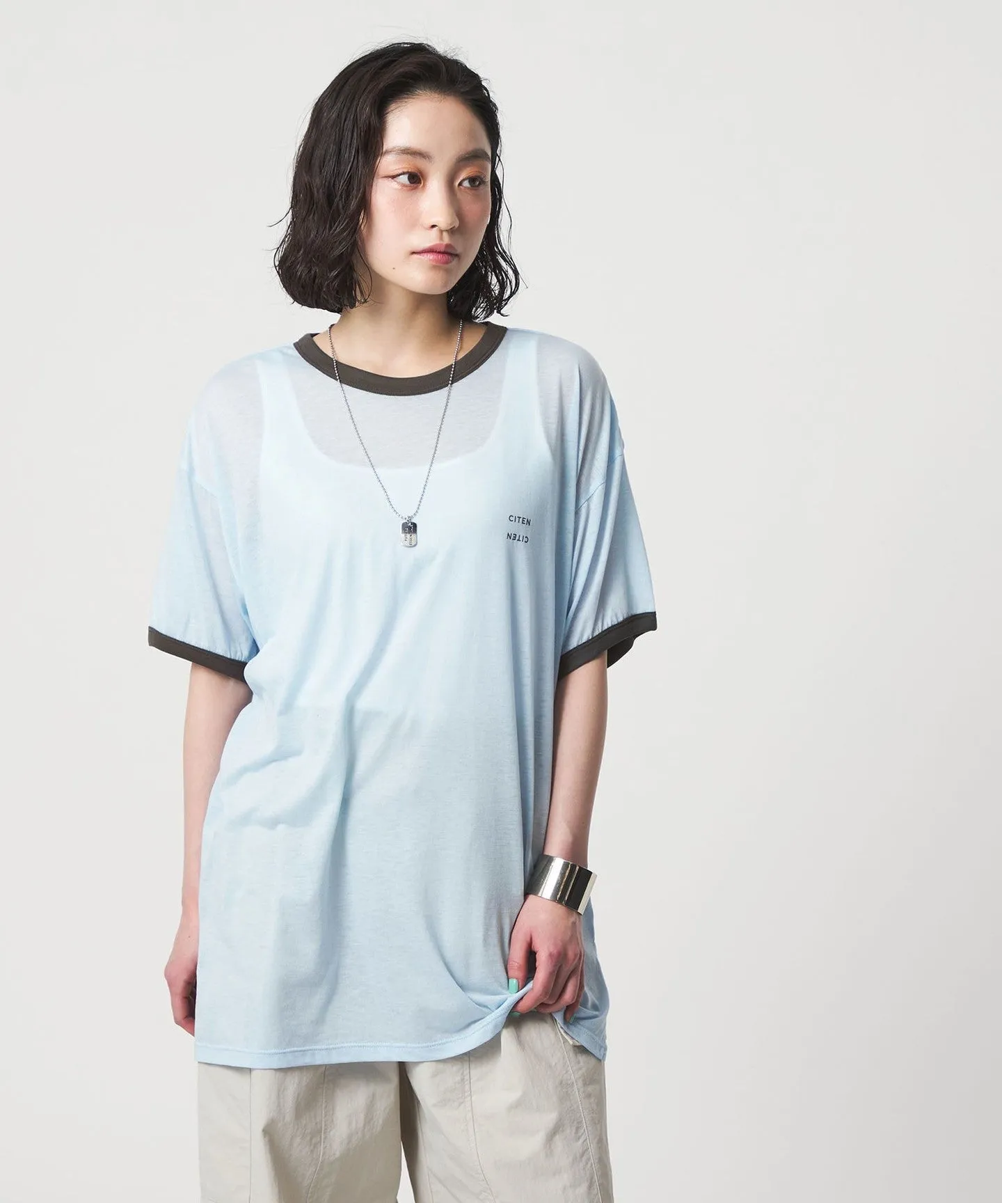 <CITEN>ロゴリンガーチュニックT sold by United Arrows product image thumbnail 3