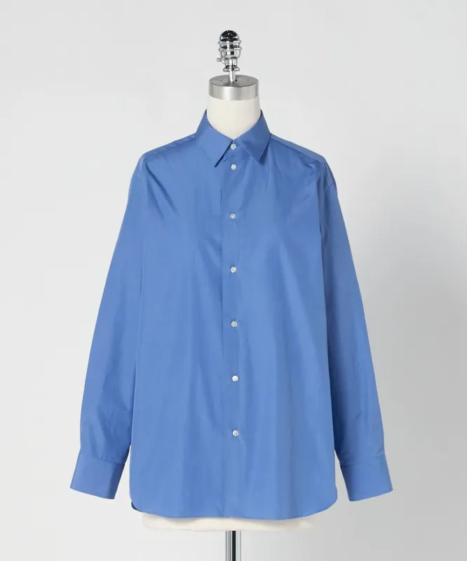 [LOEFF]コットン ブロード レギュラーカラーシャツ made by United Arrows