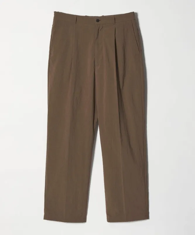 [Steven Alan] ナイロン オックス アウト ワンプリーツ スラックス made by Steven Alan