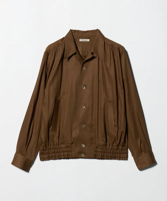 [Camoshita] ツイル シャツ ブルゾン made by United Arrows