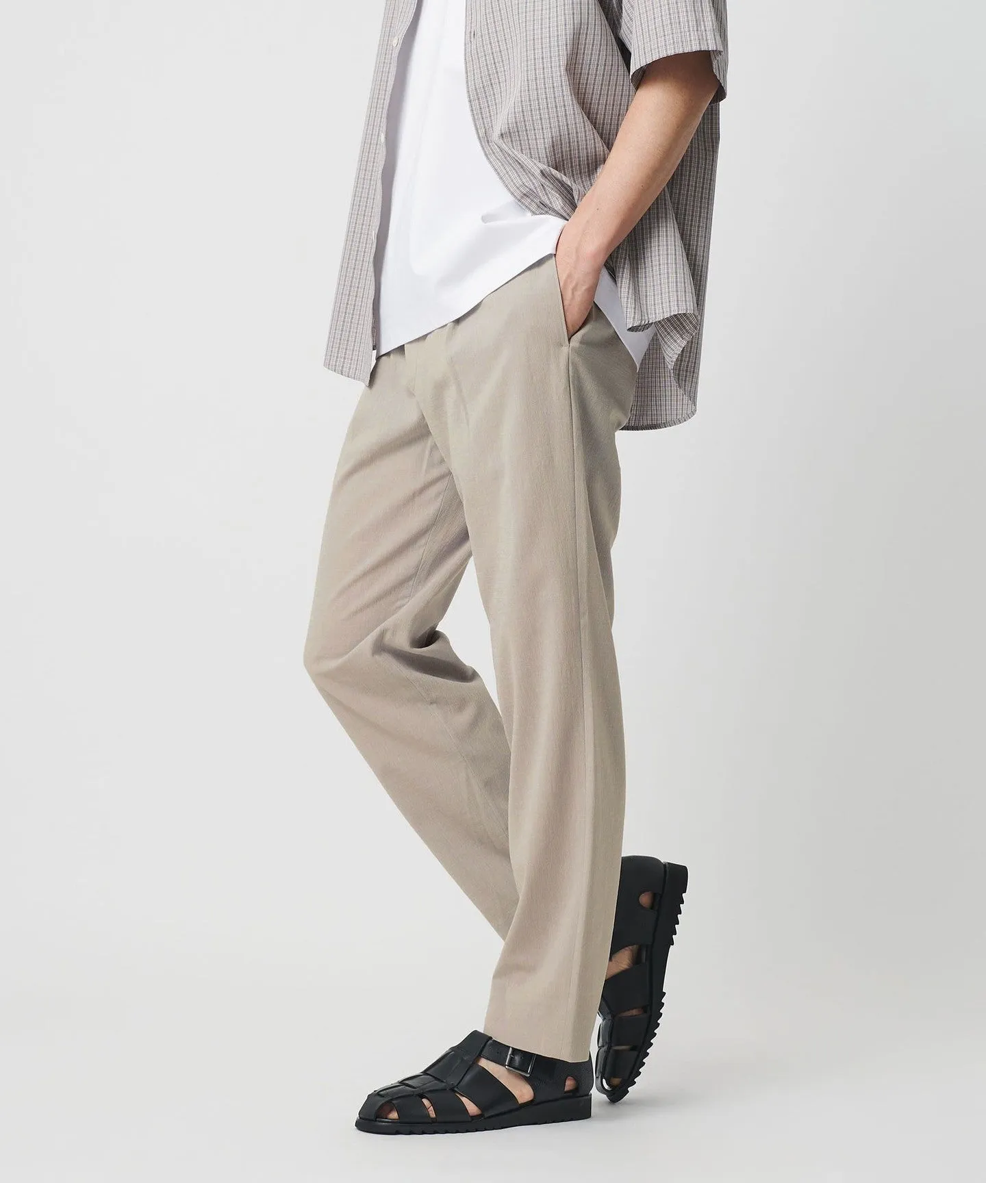 ソアロン 1プリーツ テーパード イージー パンツ NO.5 sold by United Arrows product image thumbnail 3