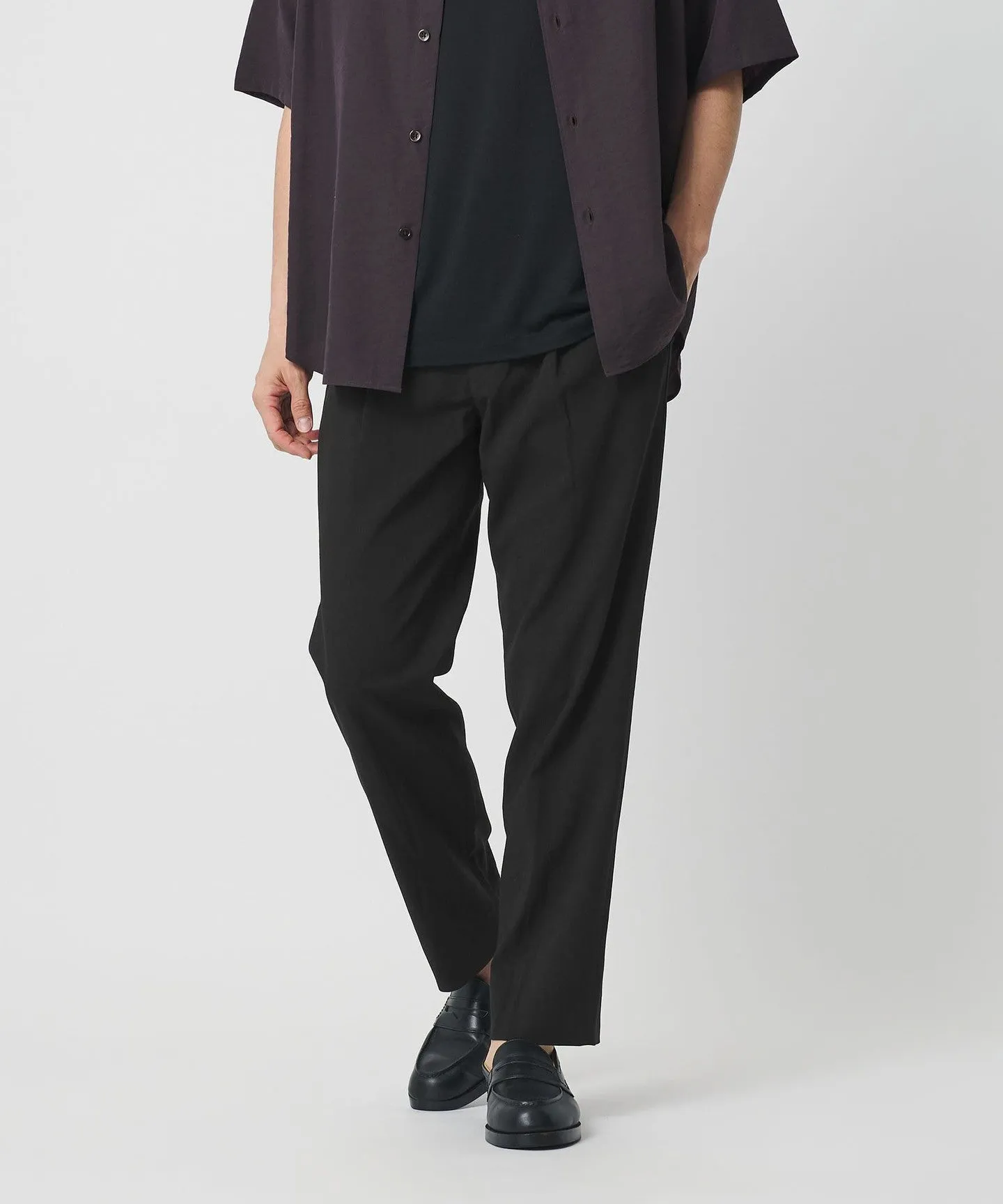 ソアロン 1プリーツ テーパード イージー パンツ NO.5 sold by United Arrows product image thumbnail 2