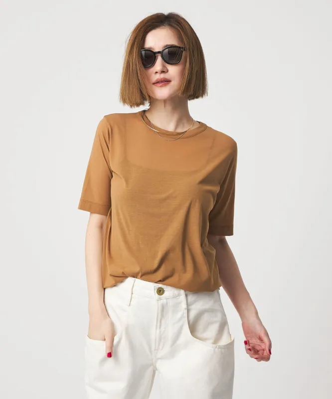[conte]コットン シアー クルーネックTシャツ made by United Arrows