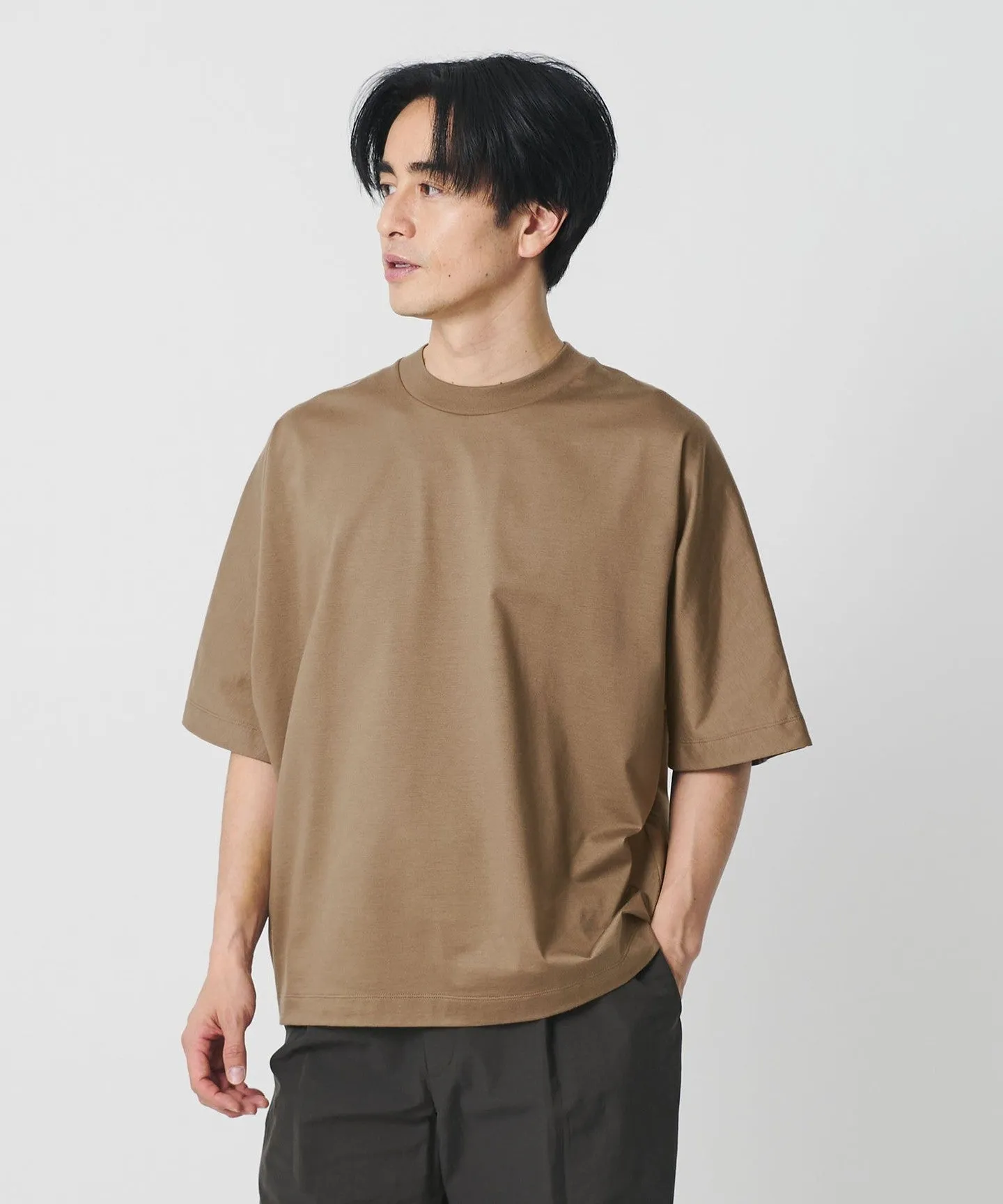 スビン ドルマン ハーフスリーブ クルーネック Tシャツ sold by United Arrows product image thumbnail 3