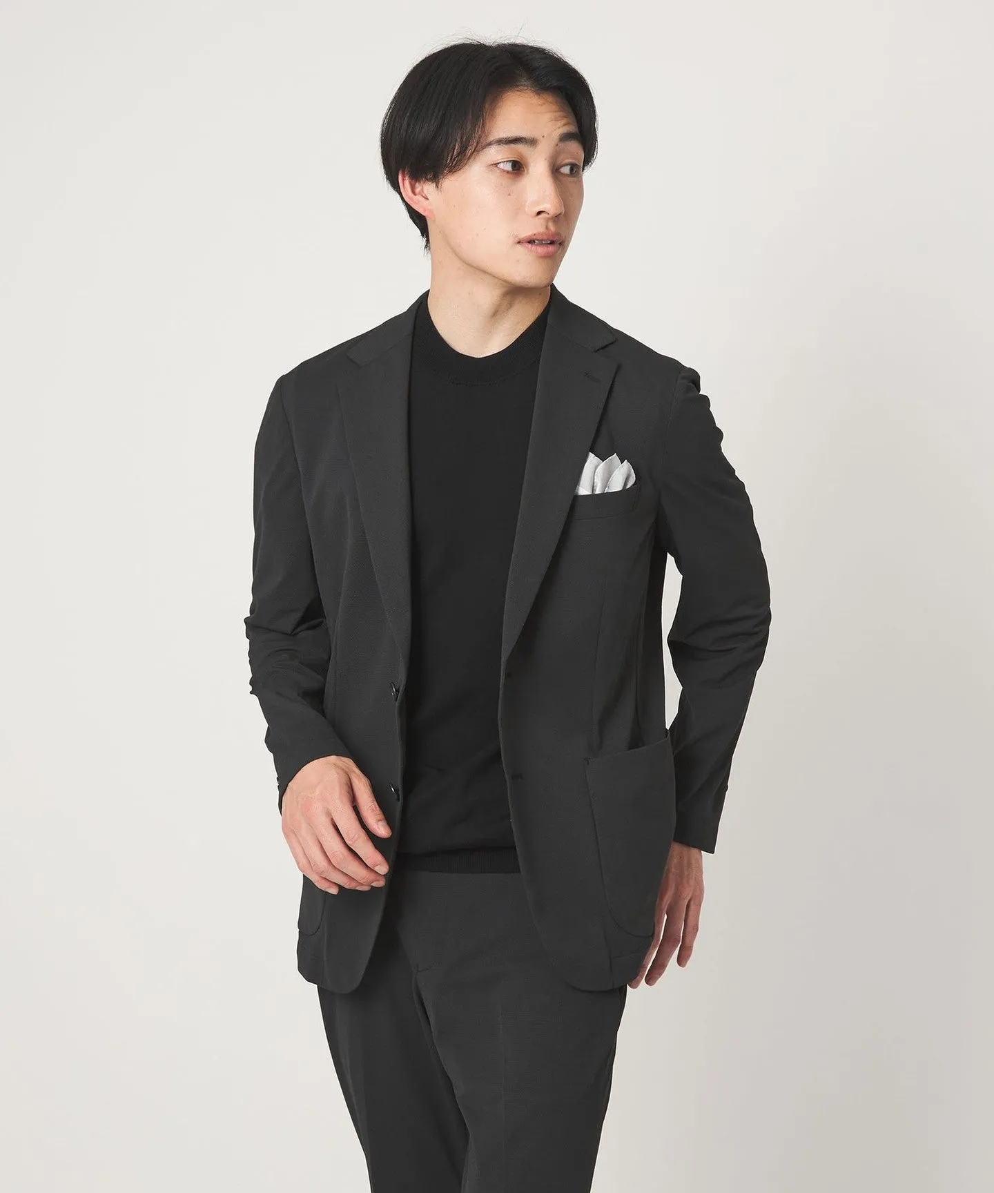 MTB コットン ハイゲージ モックネック ニット Tシャツ sold by United Arrows product image thumbnail 4