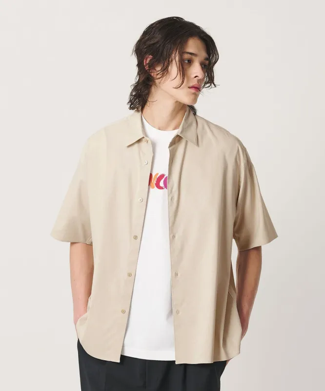 タンブル リネン スクエア シャツ GRANDE型 made by United Arrows