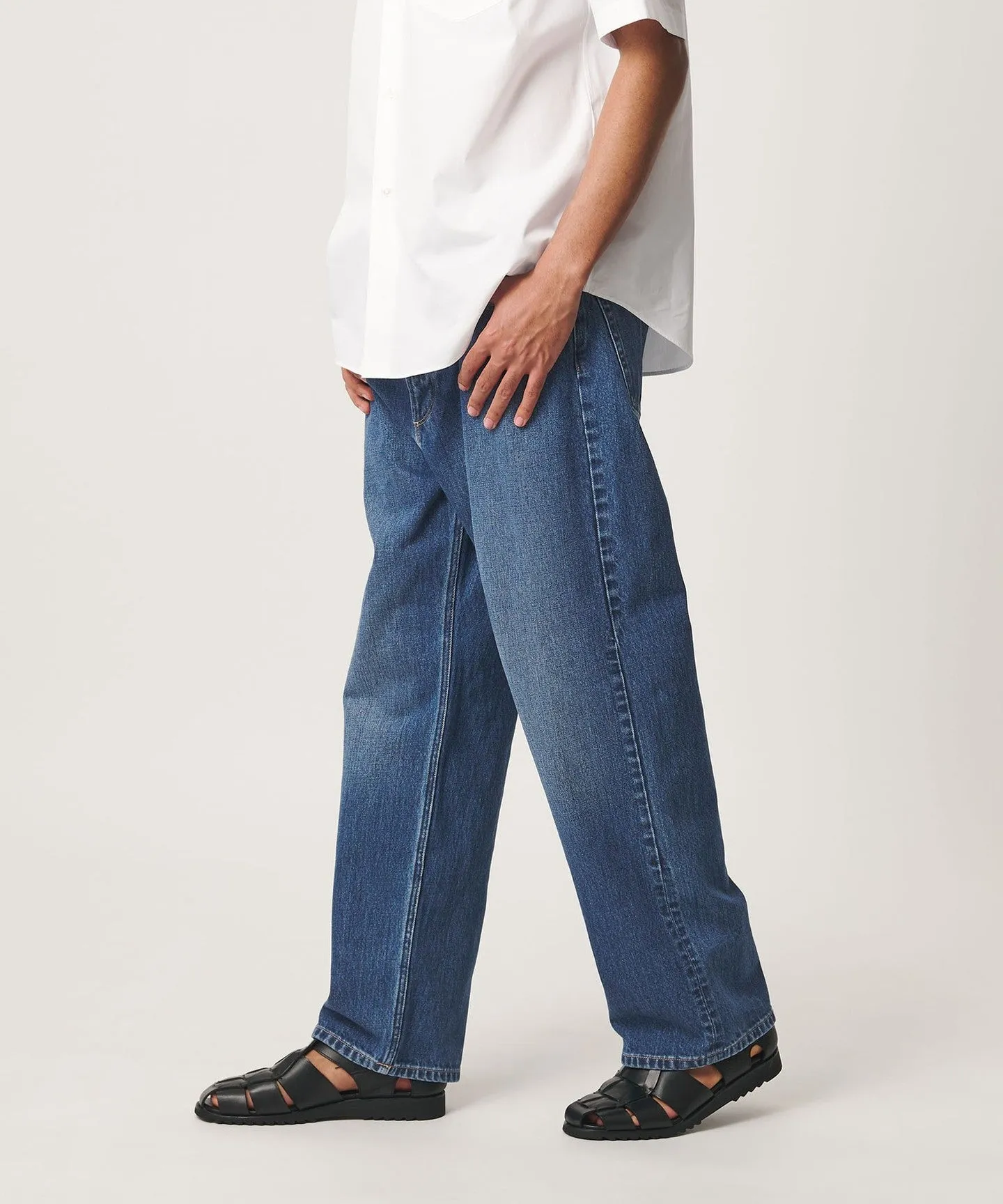 フェード リラックス デニム 5ポケット NO.8 sold by United Arrows product image thumbnail 4