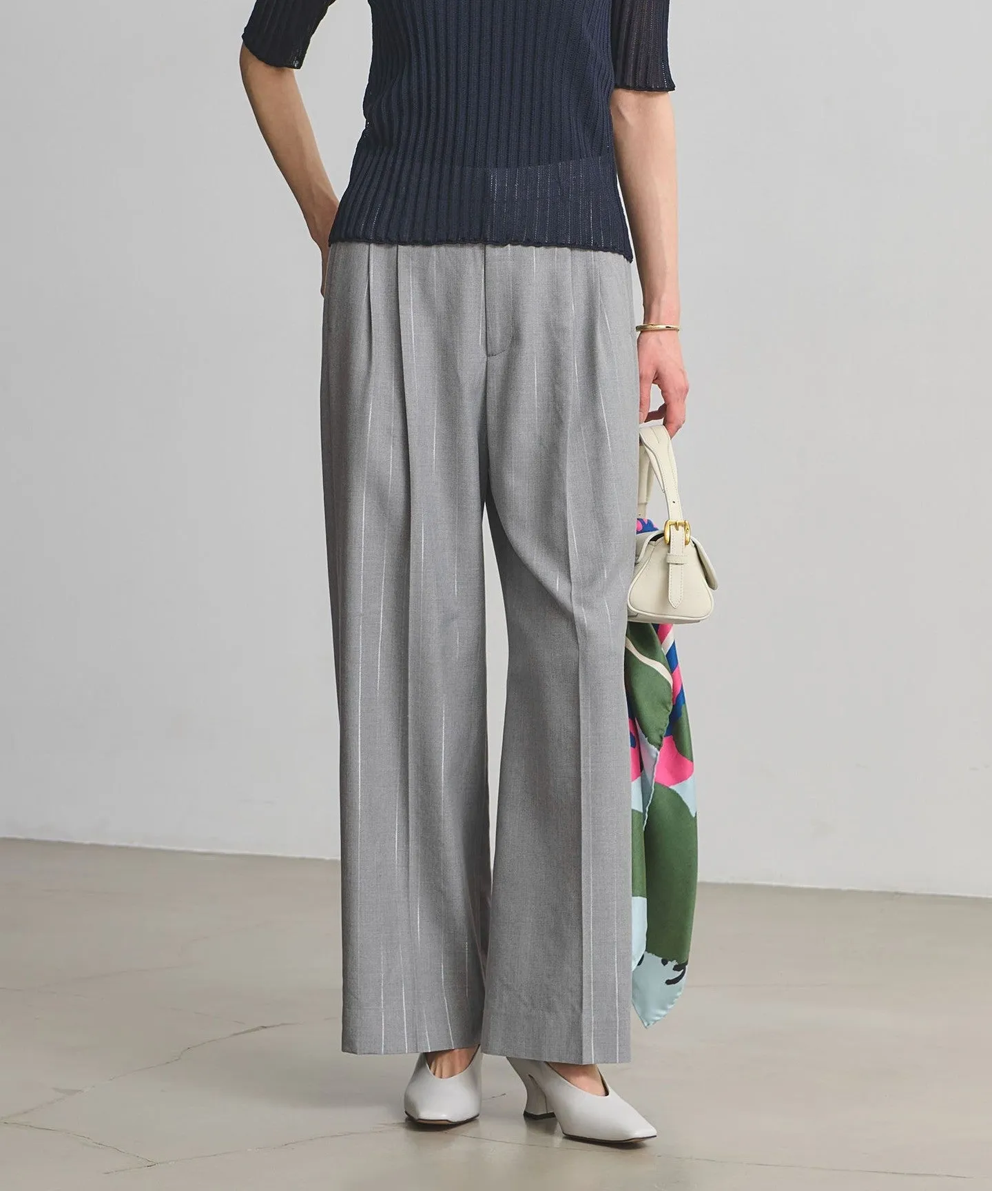 2タック ストレート ワイド パンツ sold by United Arrows product image thumbnail 3