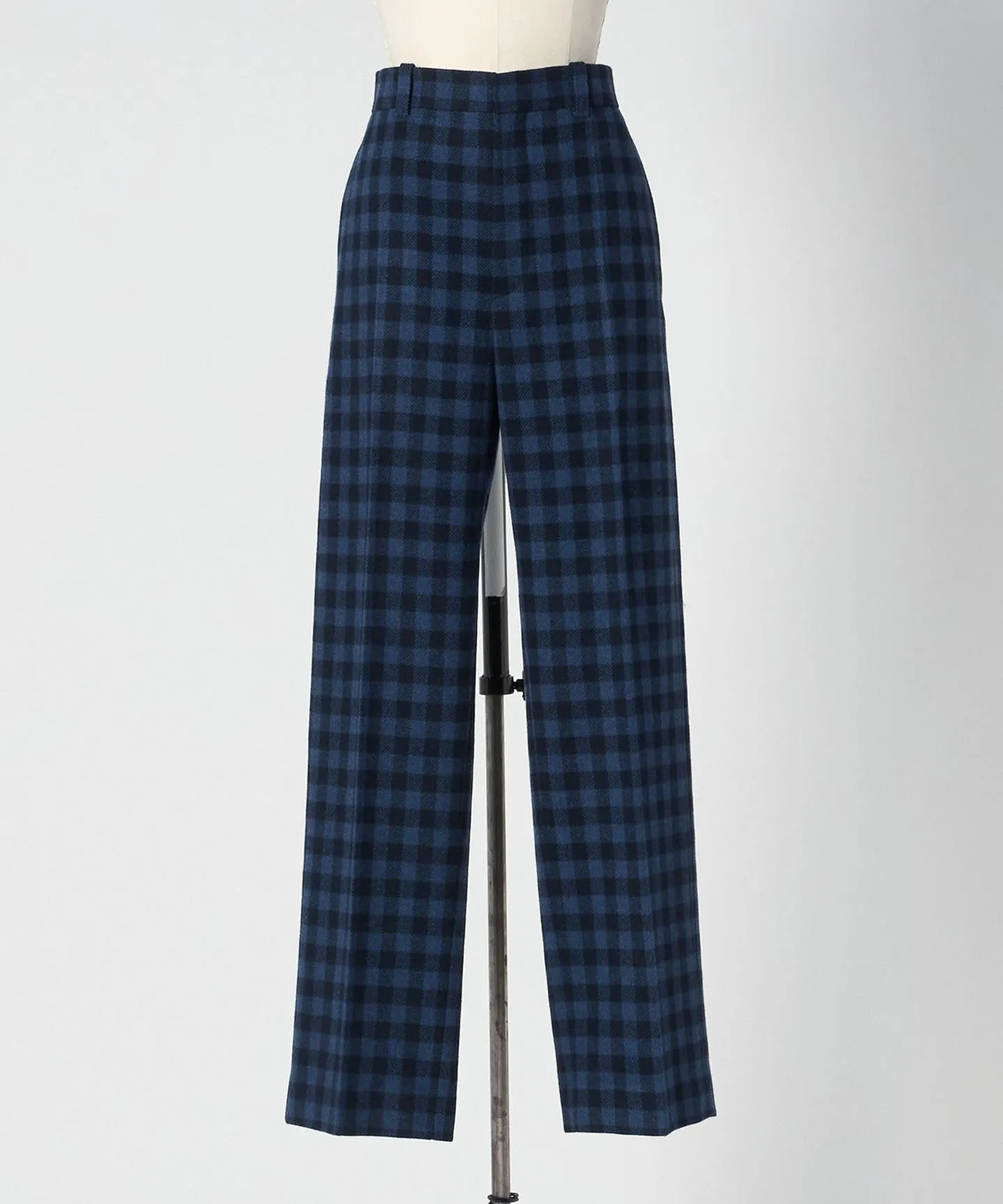 WINTER チェックストレートパンツ sold by United Arrows