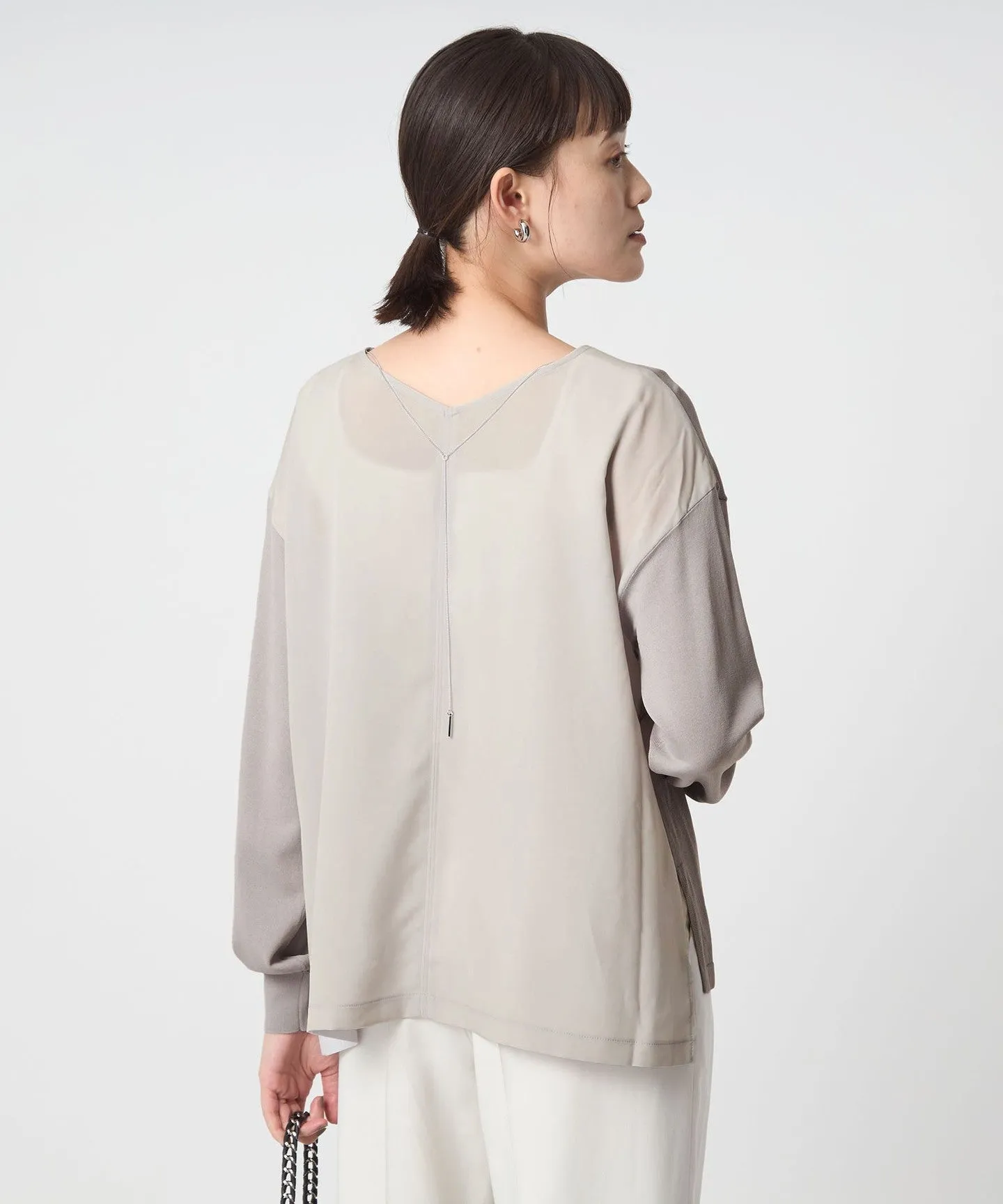 チャーム付き ドッキング ロングスリーブ プルオーバー ニット sold by United Arrows product image thumbnail 5