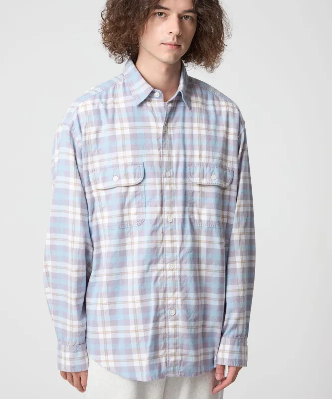 [CITEN]ダブルポケットチェックシャツ made by United Arrows