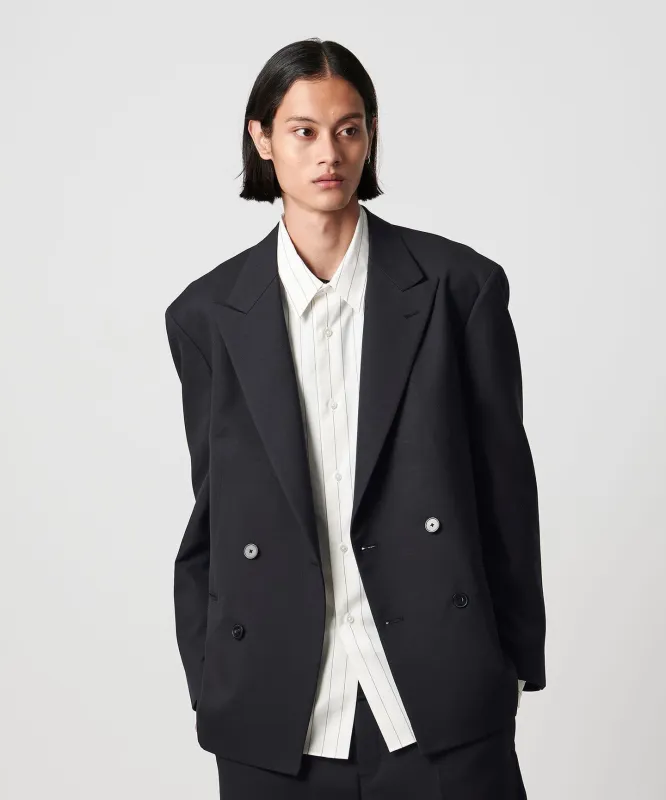 [H]ダブルクロス キャバリーツイル 4B ジャケット made by United Arrows