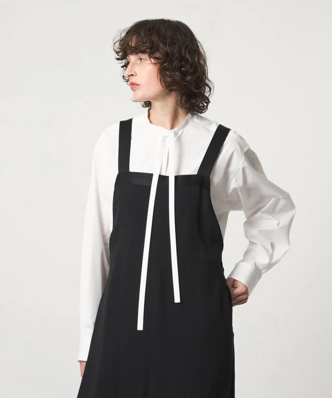 [6(ROKU)]リボン シャツ made by United Arrows