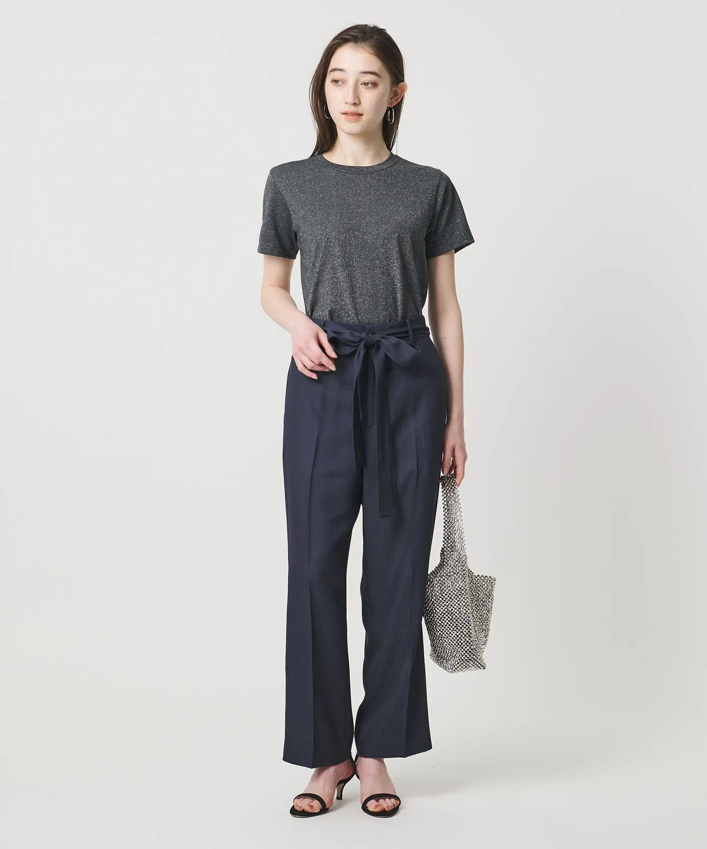 スラブ リボン テーパードパンツ sold by United Arrows product image thumbnail 5