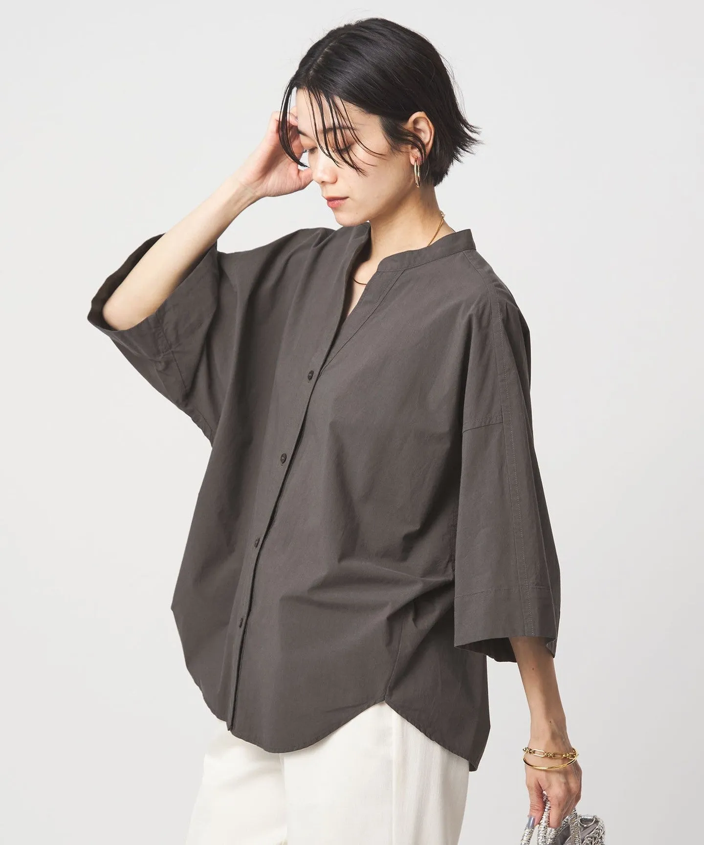 ドルマンスリーブ シャツ sold by United Arrows product image thumbnail 5