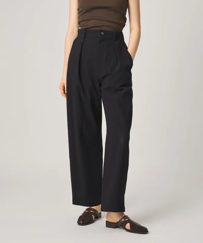 [Steven Alan]リップル コットン タック トラウザーズ made by Steven Alan
